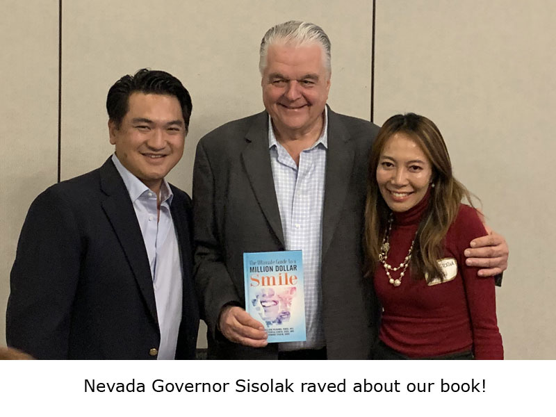 Governor Sisolak raved about our book!